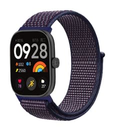 Kellon hihna Xiaomi Smart Band 8 Prolle ja Redmi Watch 4:lle Tummansininen