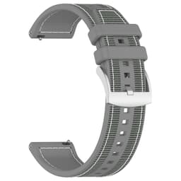 Klockarmband för Samsung Galaxy Watch och Garmin 22mm Grå