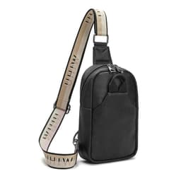 Crossbody-taske til kvinder med justerbar rem Sort