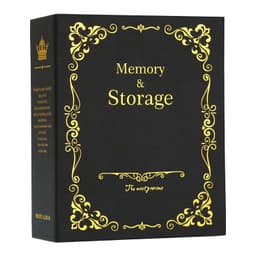 Fotoalbumbok for 6-tommers bilder Sort