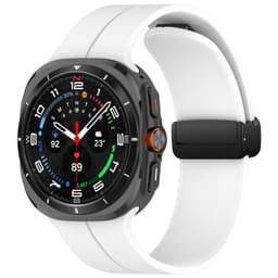 Klokkereim med magnetspenne, Samsung Watch Ultra 24mm Hvit