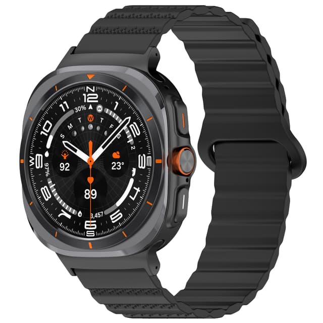 Magneettinen hihna Samsung Galaxy Watch Ultralle Musta