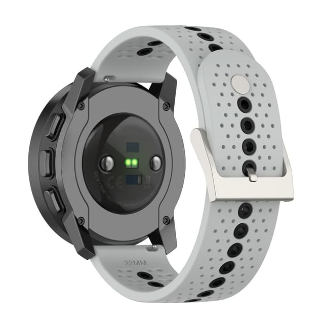 Fargerik klokkerem 22MM for Suunto Race S Watch Blå + grå