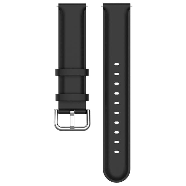 22 mm nahkainen kelloranneke CMF BY NOTHING Watch Prolle Musta