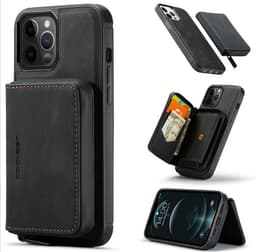 Magnetisk pung-etui med kortholder til iPhone 15-serien iPhone 15 Pro
