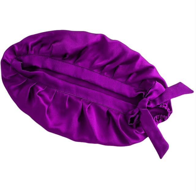 16 Momme Mulberry Silk Sovmössa Lila
