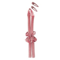 Hårkrøller uten varme Pink