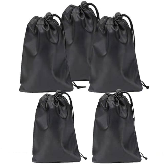 Oppbevaringsposer med snøring 5-pakning 33×40 cm