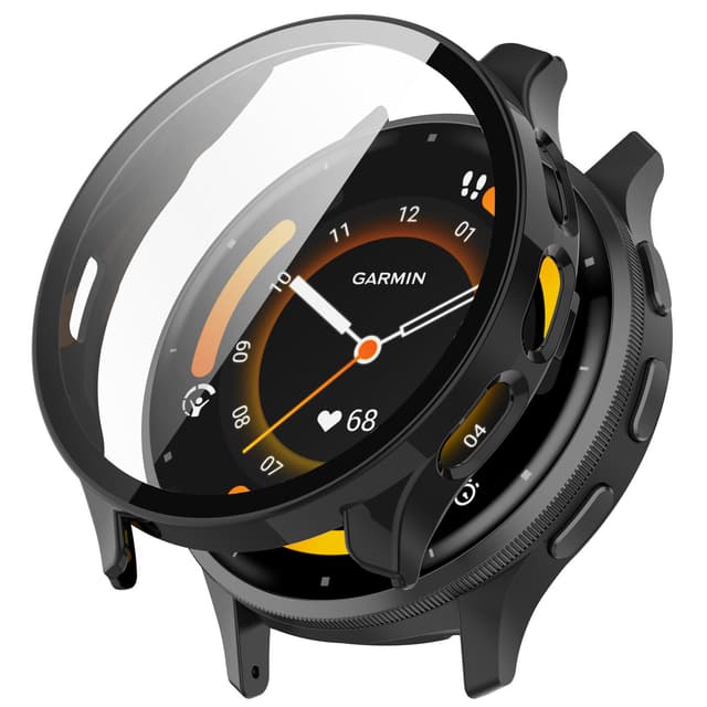 Smart urcover med skærmbeskytter Sort  Garmin Venu 3
