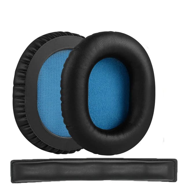 1 par öronkuddar i PU-proteinläder för Sennheiser HD8 DJ/HD6 Mix med H