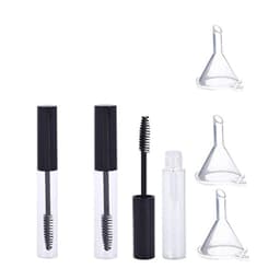 Mascara Tube med 3 transparente trakter 10 ml, 3 stk