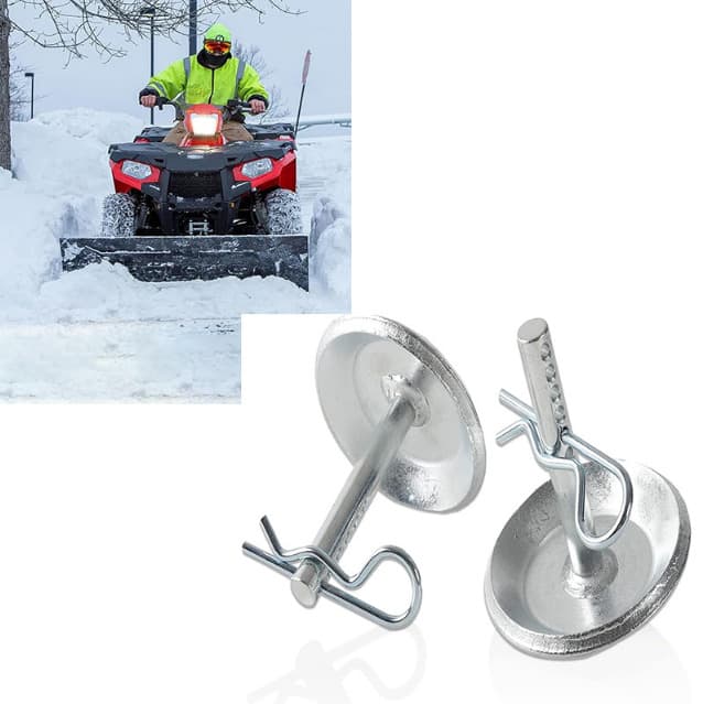 Ersättningssats för Snöplog - Justerbara Glidskor