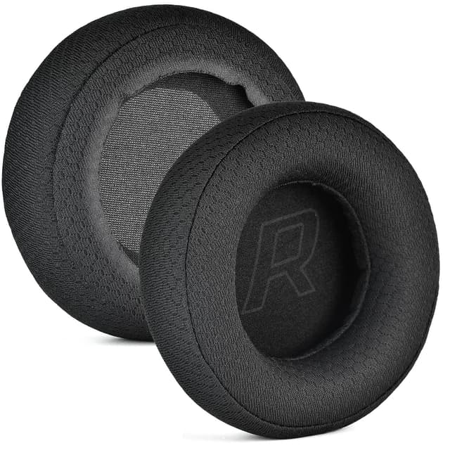 Ersättnings öronkuddar för Sony MDR-V55, V500DJ - 2-pack Svart
