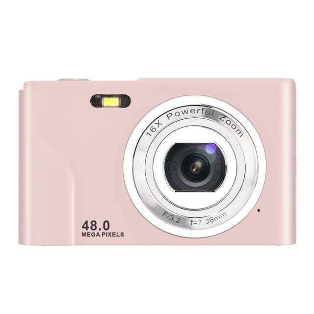 Digitalkamera 1080P 48 megapiksler 16x zoom Rosa