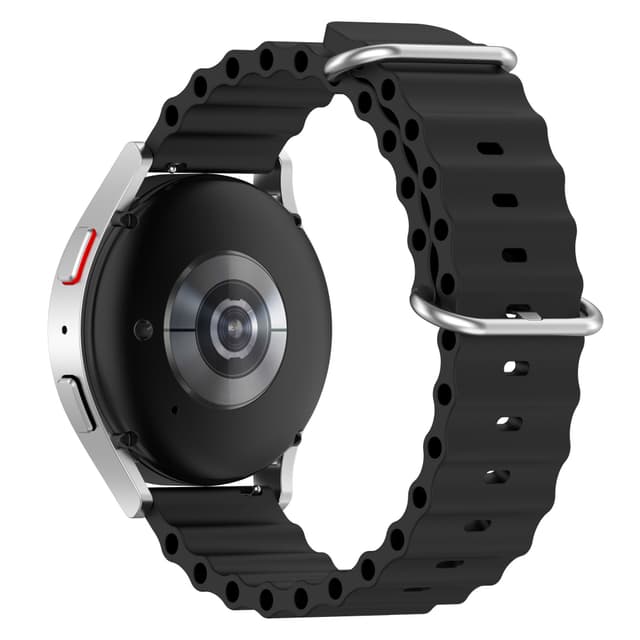 Klockarmband i Silikon Svart