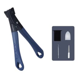 Roiskesuojattu kynsileikkurisetti, 5 osaa, leveällä leikkuuleualla