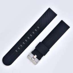 Klokkereim for Huawei GT3 Samsung iWatch 4 Sort S