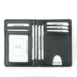 Luottokorttikotelo RFID-suojauksella Musta