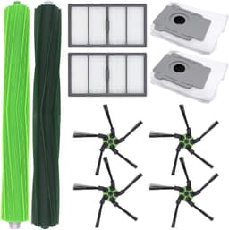 8-pak støvsuger tilbehørssæt til iRobot Roomba S9 (9150), S9 plus (9550) MultiColor