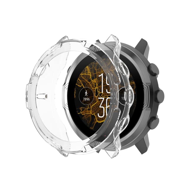 TPU Skyddsfodral för Suunto 7 Smartklocka Transparent