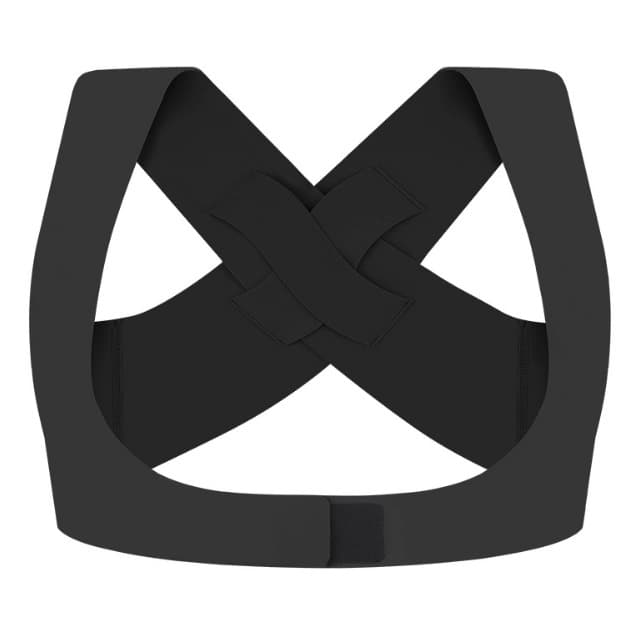 Posture Corrector for rygstøtte - let og åndbar Sort S