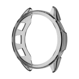 TPU-klokkebeskyttelsesveske for Garmin Forerunner 165 Gjennomsiktig+svart