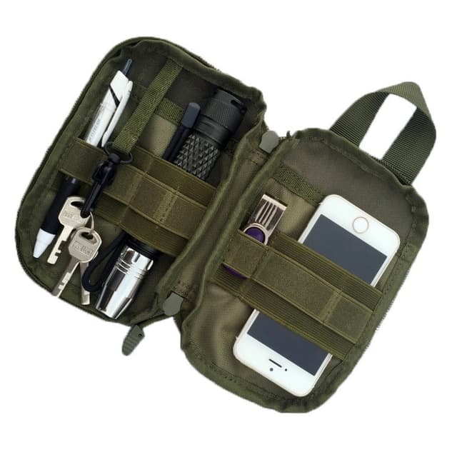 Tactical midjeveske medisinsk veske Kaki