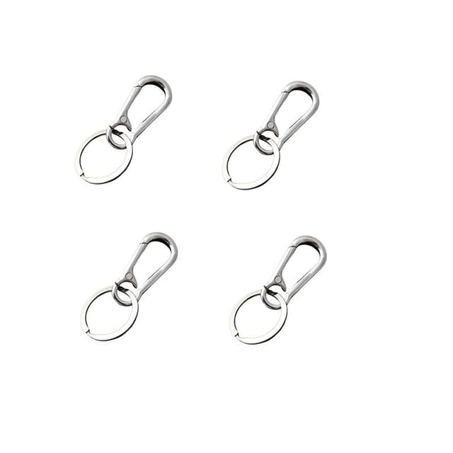 Nyckelringar i Silver (4-delar)