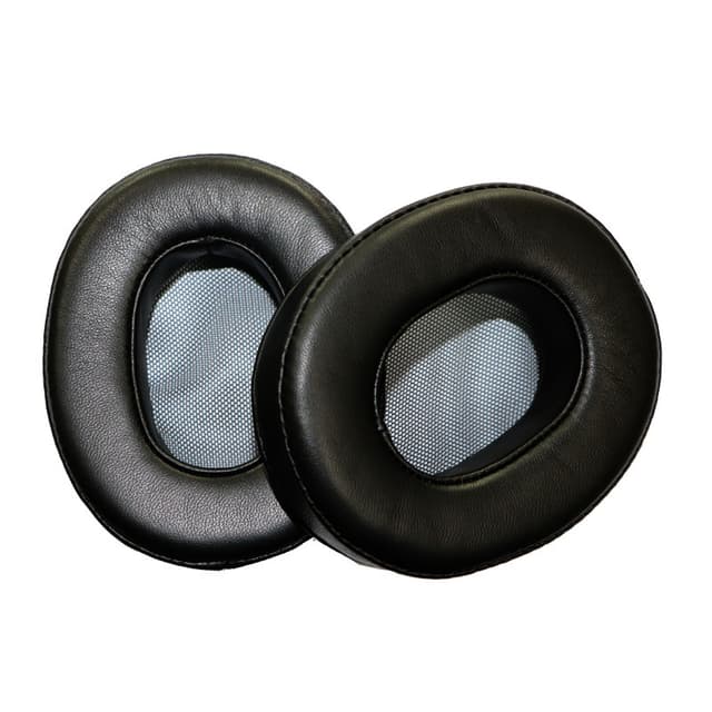 Öronkuddar av Fårskinn för SONY MDR-1ADAC/1ABT/1A1R/1RBT Svart