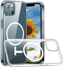Transparent Mobilskal Kompatibelt med MagSafe-laddare för iPhone 13 Pro Max