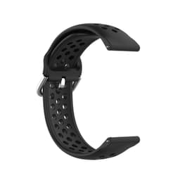 Yksivärinen urheilurannekellon ranneke Samsung Galaxy Watchiin 22mm Musta
