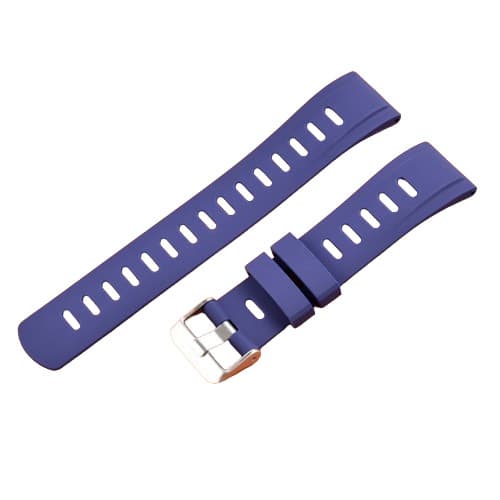 Silikone urrem til Huawei GT3/2 Honor Watch 4 Blå L