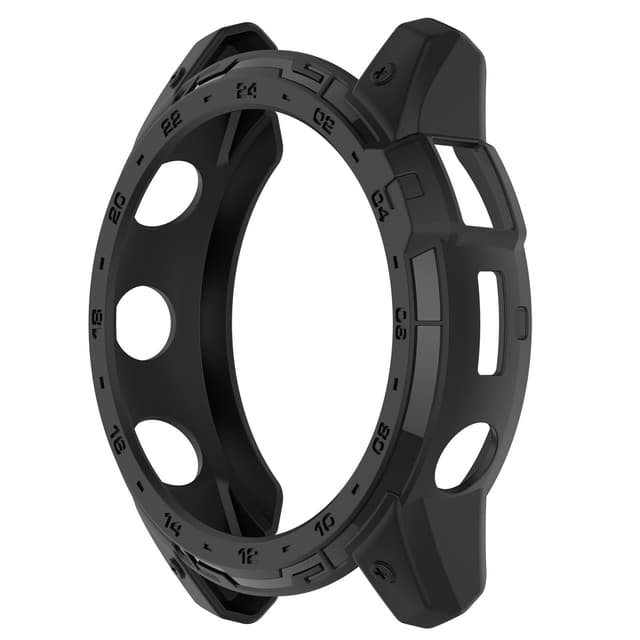 Smart beskyttende klokkedeksel for Garmin Tactix7 MAOLED Sort