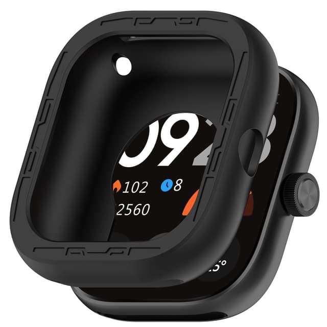 Silikonskyddsfodral till Redmi Watch 4 Svart
