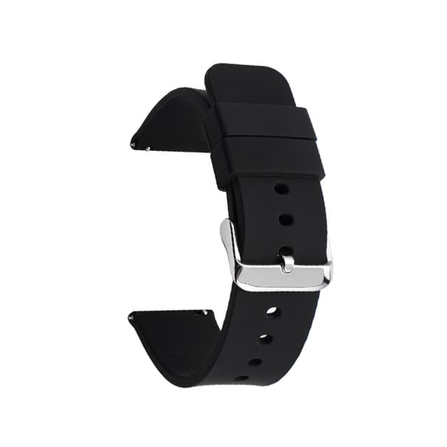 Universell silikonklokkerem Sort 12 mm