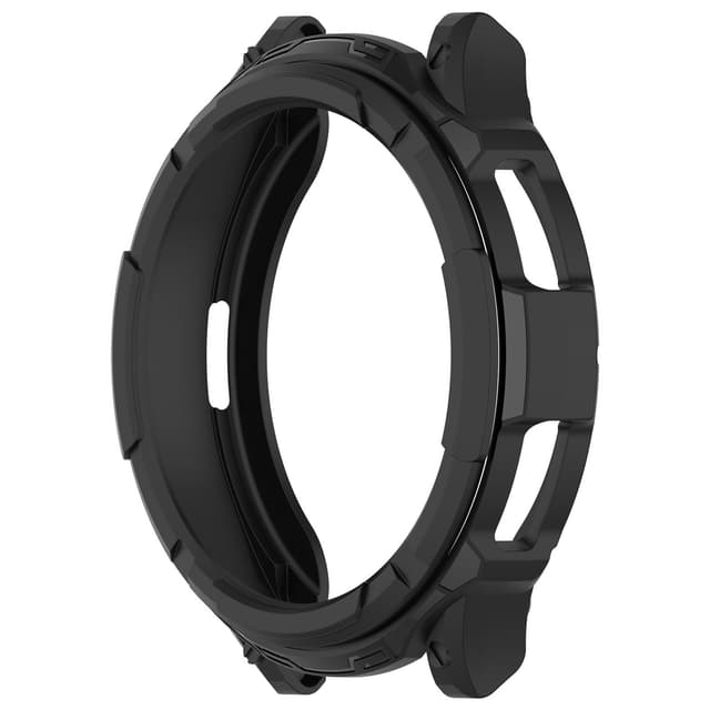 Beskyttelsesveske med roterbar ramme for Samsung Watch 6 Classic 47mm Sort
