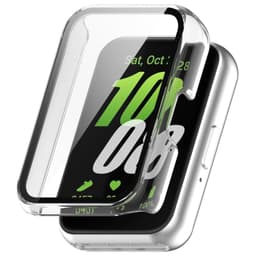 Cover med hærdet glas skærmbeskytter til Samsung Galaxy Fit 3 (SM-R390) Gennemsigtig