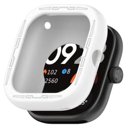 Silikone beskyttelsescover til Redmi Watch 4 Hvid