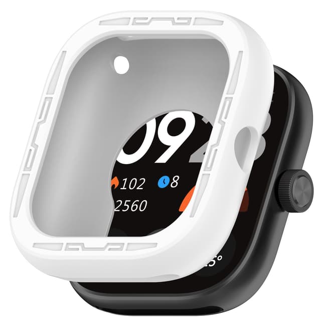 Silikonskyddsfodral till Redmi Watch 4 Vit