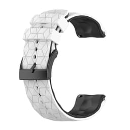 Silikonestrop til Suunto 9 & 7 Hvid+sort