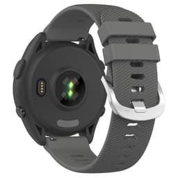 Silikonklokkerem for Garmin Smartwatches Mørk grå