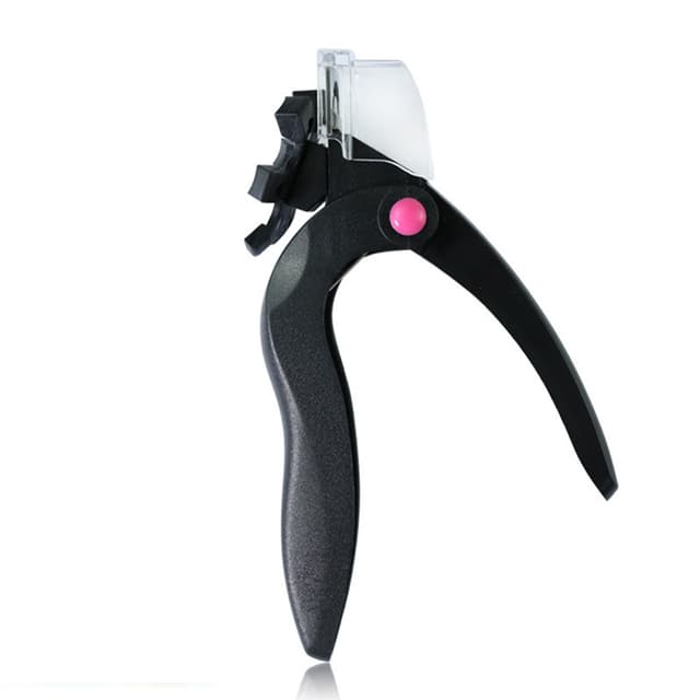 Professionell nagelklippare med roterande handtag (svart)