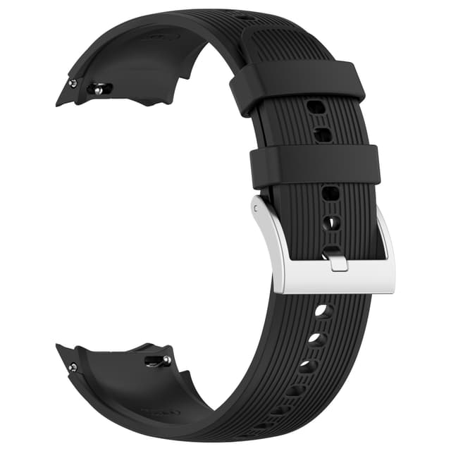 Silikonirannekoru Oppo Watch X:lle ja Oneplus Watch 2:lle Musta