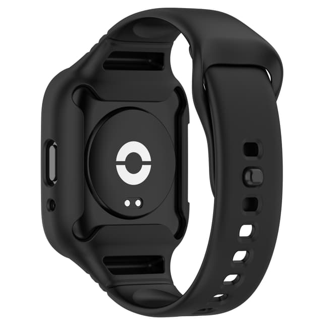 Silikone Armour urrem kompatibel med Redmi Watch 3 Sort