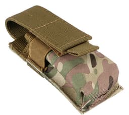 Taktisk lommelyktveske Sort