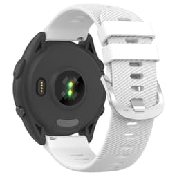 Silikonklokkerem for Garmin Smartwatches Hvit