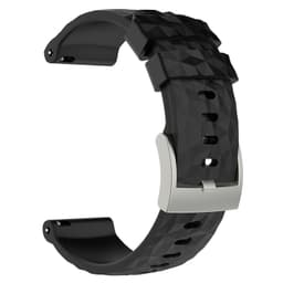 Silikonarmband för Suunto Spartan Sport Wrist HR Baro Svart