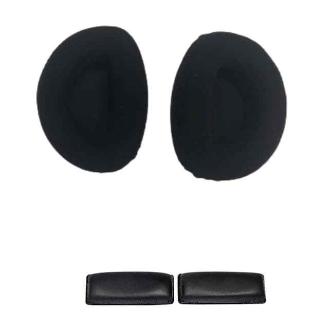 Øreputer og pannebånd til Sennheiser RS160 RS170 RS180 Sort