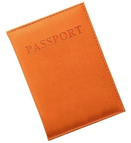 Etui for pass - Oransje