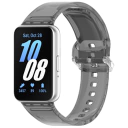 Samsung Galaxy Fit3 farveskiftende silikoneurrem Sort